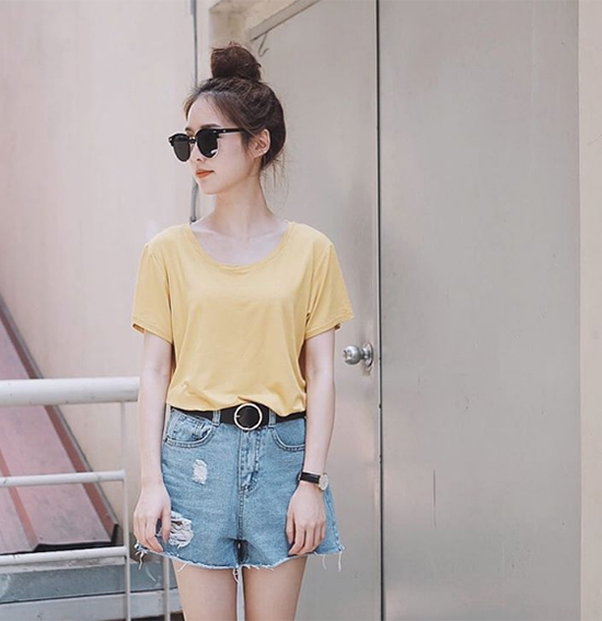 Loạt kiểu tóc yêu không đỡ kịp của hot girl số 1 Thái Lan - Hình 1