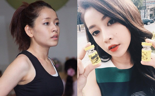 Những hot girl biến thành người khác khi đeo kính áp tròng - Hình 5