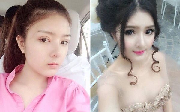 Những hot girl biến thành người khác khi đeo kính áp tròng - Hình 7