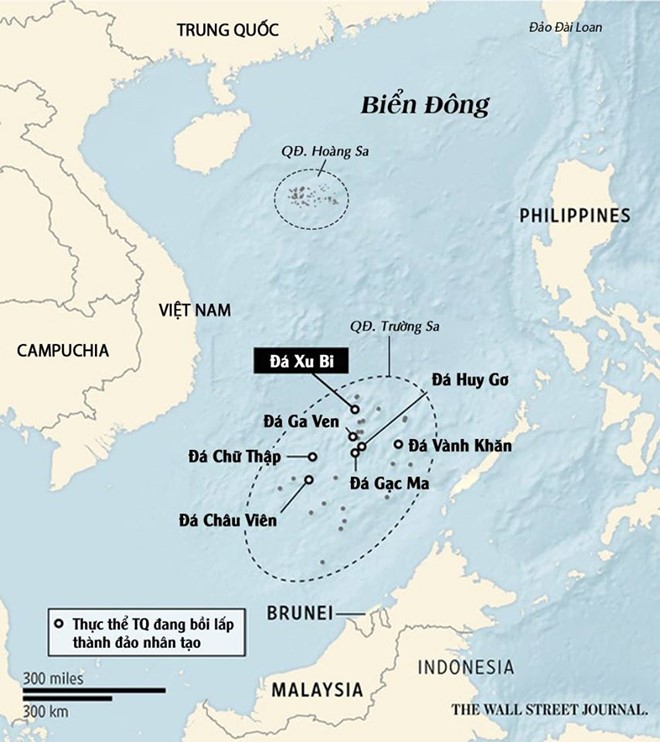 3 tàu chiến Mỹ tuần tra gần đảo nhân tạo Trung Quốc bồi đắp trái phép - Hình 2