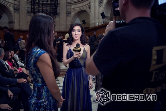 Hoa hậu Giáng My khoe vòng một căng tròn mướt mắt trên phố Paris - Hình 7