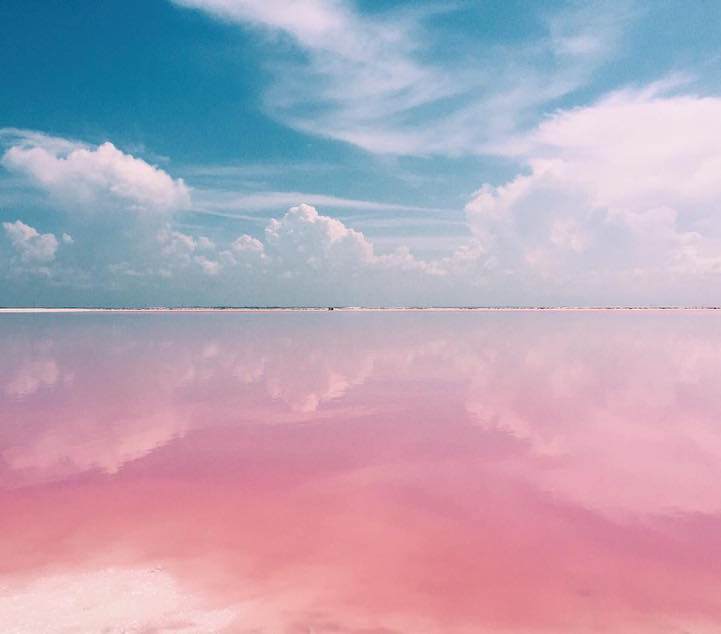 Không gian yên bình và hạnh phúc trong khoảng thời gian đặc biệt, khi hồ nước được phủ bởi lớp màu hồng tuyệt đẹp. Nếu bạn muốn tìm kiếm một nơi để thư giãn và đắm mình trong vẻ đẹp của thiên nhiên, hãy đến với hồ nước màu hồng.