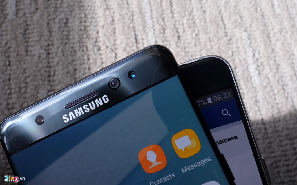 Galaxy Note 7 so thiết kế với Note 5 - Hình 5