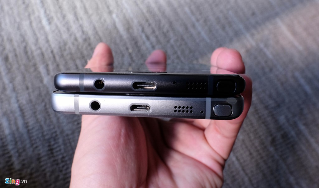 Galaxy Note 7 so thiết kế với Note 5 - Hình 12