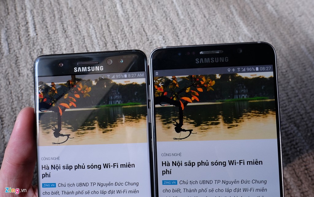 Galaxy Note 7 so thiết kế với Note 5 - Hình 6