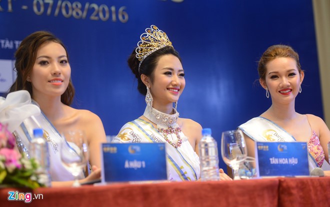 Hoa hậu Bản sắc Việt nói về nghi vấn biết trước câu hỏi - Hình 1