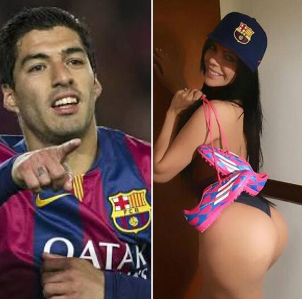 Hoa hậu siêu vòng ba để ngực trần cổ vũ Barca ở Wembley - Hình 10