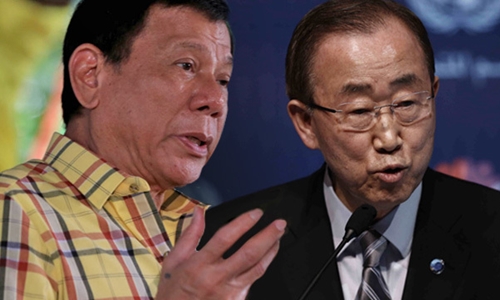 Duterte nói không xúc phạm Obama, nhưng vẫn lăng mạ Ban Ki-moon - Hình 1