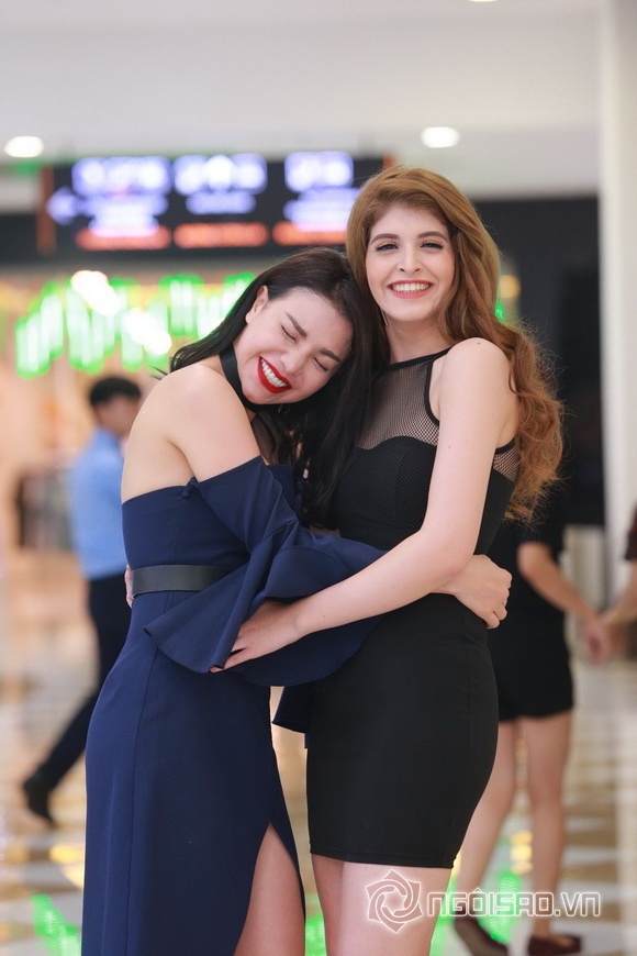 Trà Ngọc Hằng - Andrea Aybar hội ngộ, thân thiết như chị em - Hình 9