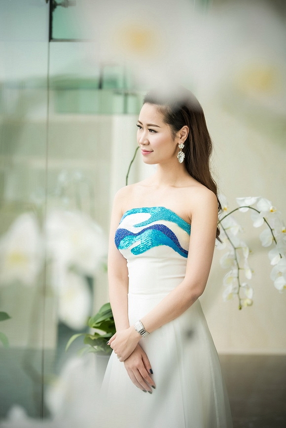 Vợ chồng Đan Lê - Khải Anh diễn chuyện ngôn tình trước ống kính - Hình 5