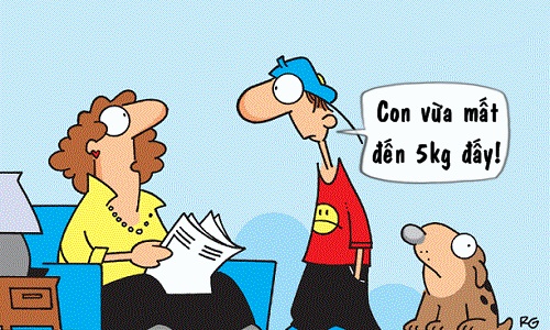 Cứ tưởng con trai sút cân chóng vánh - Hình 1