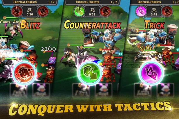 Tactics Squad - Game nhập vai Chibi có hệ thống skill cực sáng tạo - Hình 2