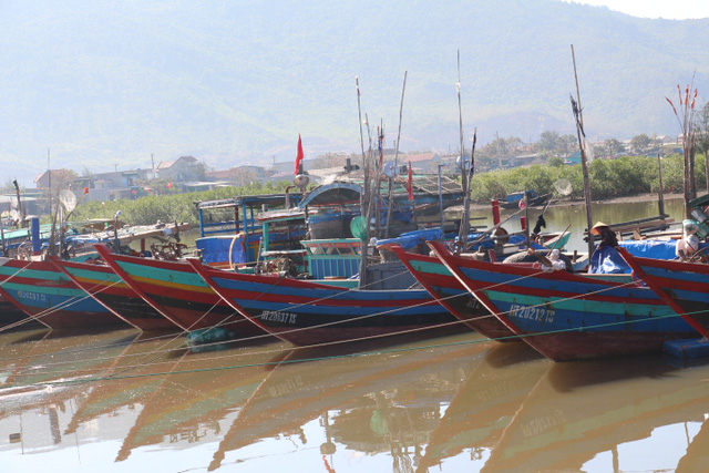 Ngư dân tìm nơi trú ẩn an toàn, tranh thủ bán cá - Hình 4