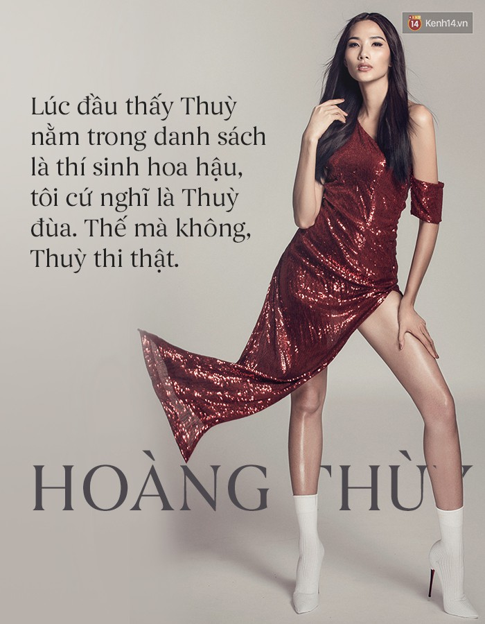 Từ hôm nay, tôi sẽ gọi Hoàng Thuỳ là hoa hậu! - Hình 1