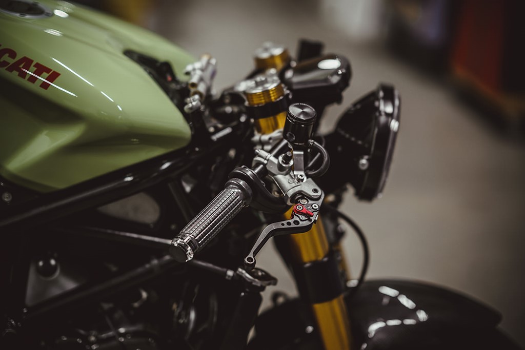Độ sportbike Ducati 848 Evo thành cafe racer - Hình 5