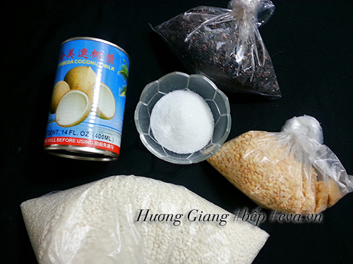 [Chế biến] - Xôi nếp cẩm nấu kiểu này mới ngon - Hình 1