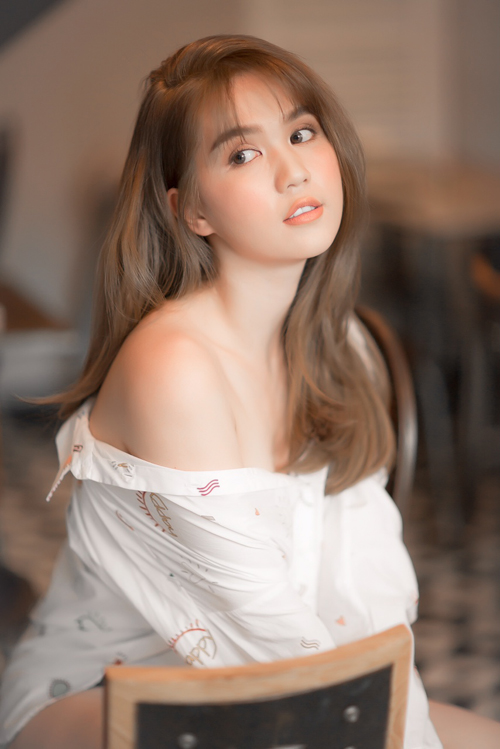 Ngọc Trinh khoe tóc mới xinh như thiên thần - Hình 7