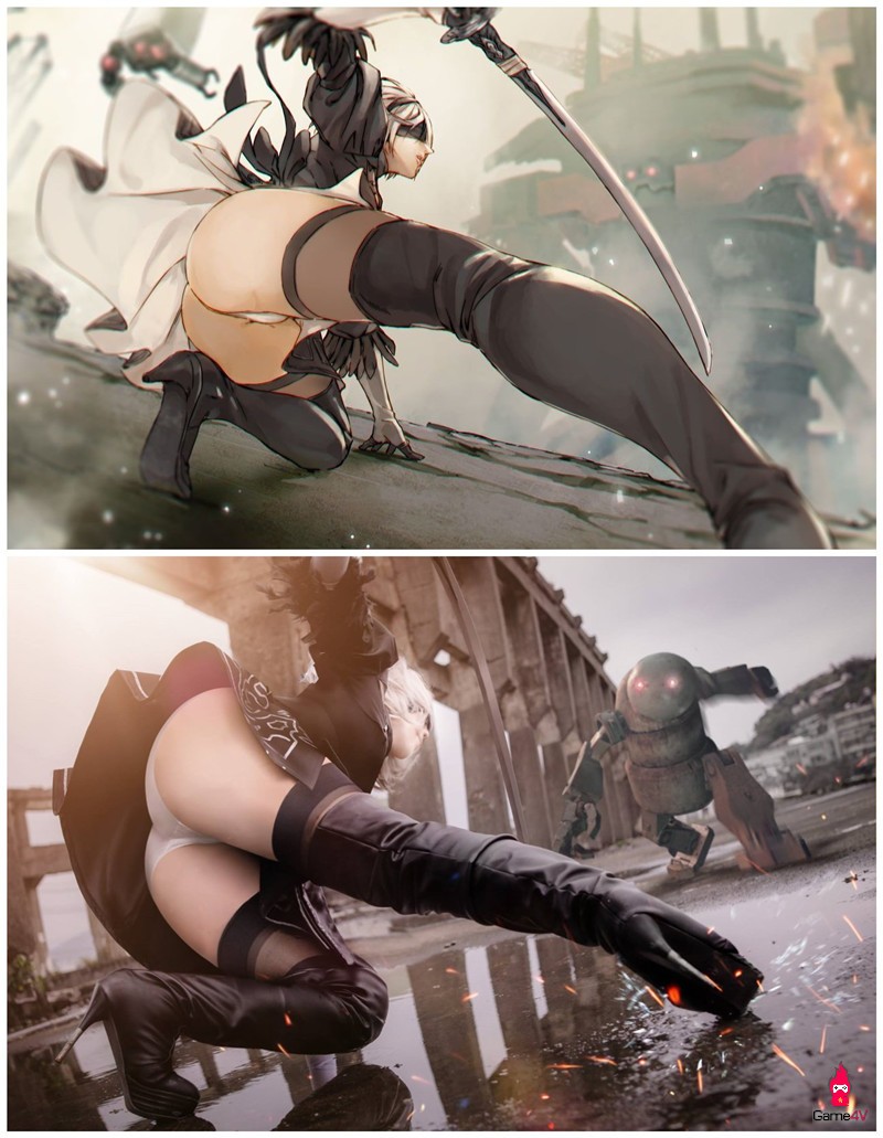 Tổng hợp những tác phẩm Cosplay chất nhất quả đất của Nier: Automata - Hình 8