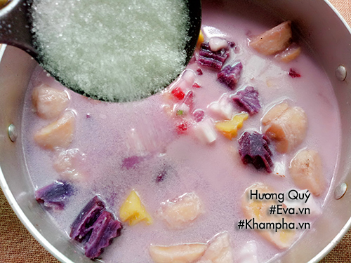 [Chế biến] - Chè chuối khoai lang mát lạnh ngày hè - Hình 7