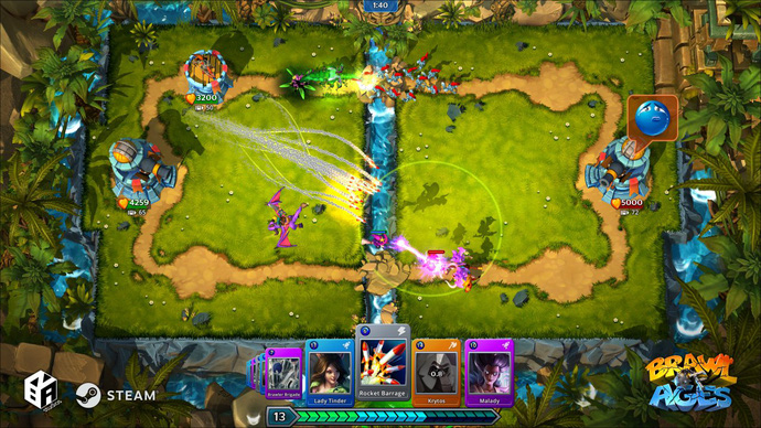 Brawl of Ages - Game chiến thuật thẻ bài đỉnh cao mới mở cửa miễn phí - Hình 1