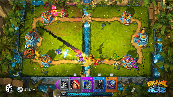 Brawl of Ages - Game chiến thuật thẻ bài đỉnh cao mới mở cửa miễn phí - Hình 4