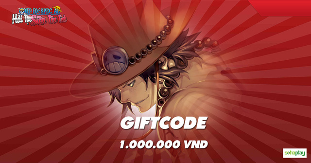 SohaPlay tặng 200 Giftcode 1 triệu đồng cho các game thủ One Piece Online - Hình 1