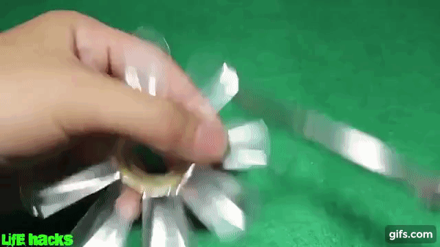 Chế tạo quạt mini chỉ từ vỏ lon nước ngọt và cách làm lại cực dễ - Hình 9