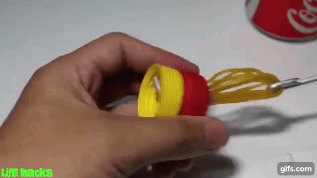 Chế tạo quạt mini chỉ từ vỏ lon nước ngọt và cách làm lại cực dễ - Hình 4