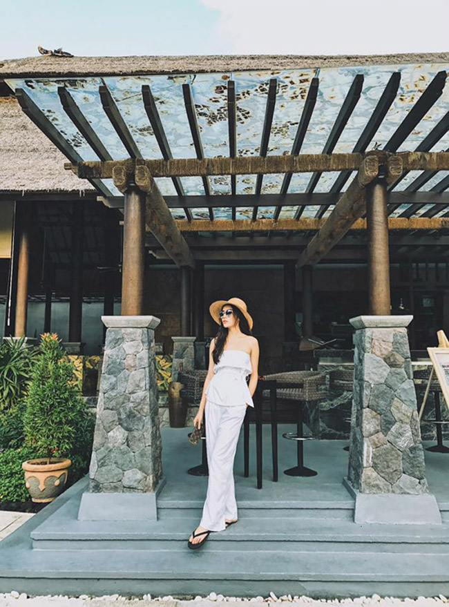 Hoa hậu Kỳ Duyên diện bikini, khoe body sexy tại đảo Bali - Hình 6