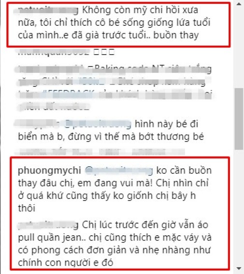 Phương Mỹ Chi phản pháo khi bị chê ăn mặc hở hang, già trước tuổi - Hình 2