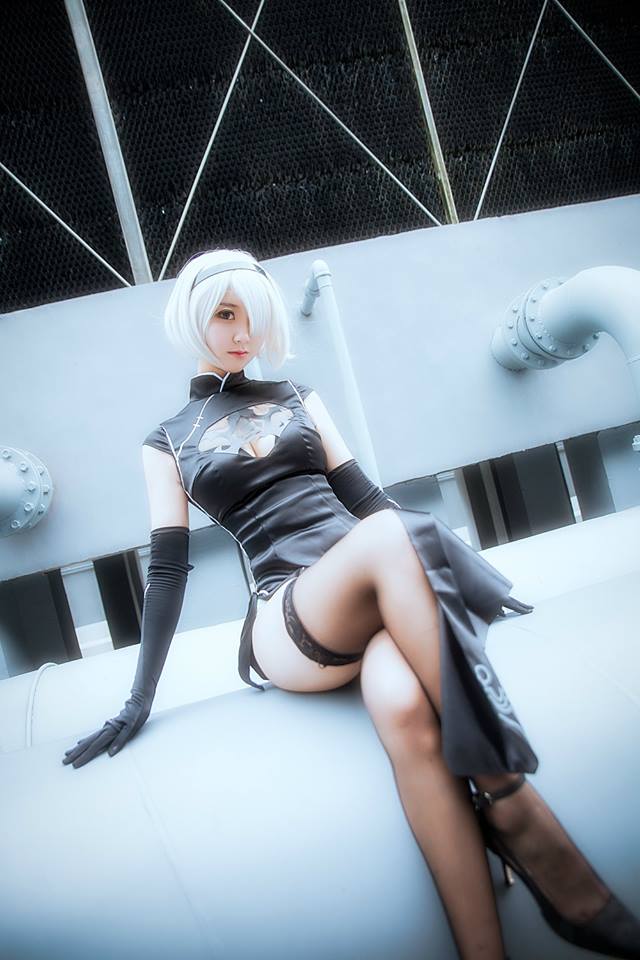 Chảy máu mũi với cosplay Nier: Automata cực gợi cảm - Hình 3