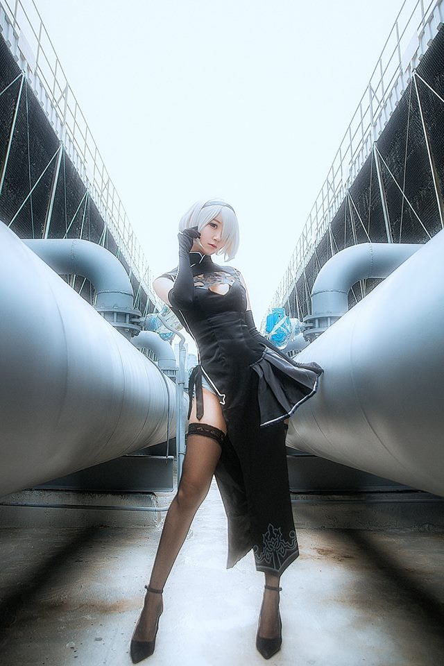 Chảy máu mũi với cosplay Nier: Automata cực gợi cảm - Hình 7