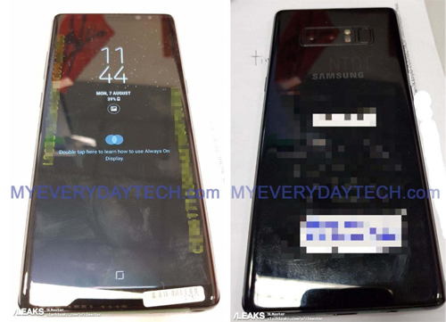 Hình ảnh đầu tiên về Galaxy Note 8 đang hoạt động - Hình 1
