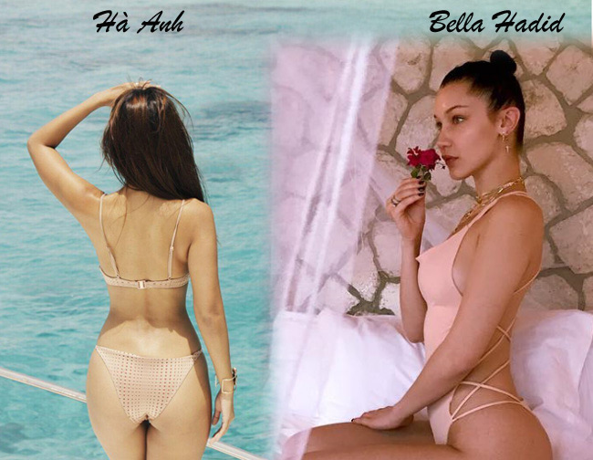 Thần vệ nữ Vbiz sexy với bikini dễ gây hiểu nhầm không mặc gì - Hình 2