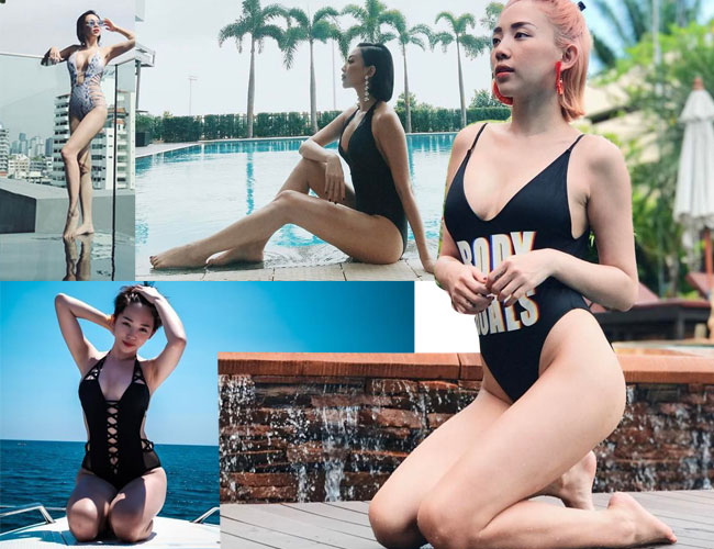 Áo tắm khoét hiểm, mỏng tang gây bão của mỹ nữ Việt năm 2017 - Hình 19