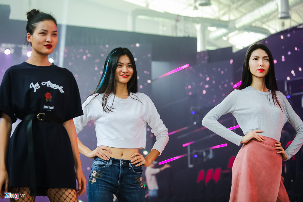 Hà Hồ và dàn mẫu Next Top Model tập luyện cho đêm chung kết - Hình 7
