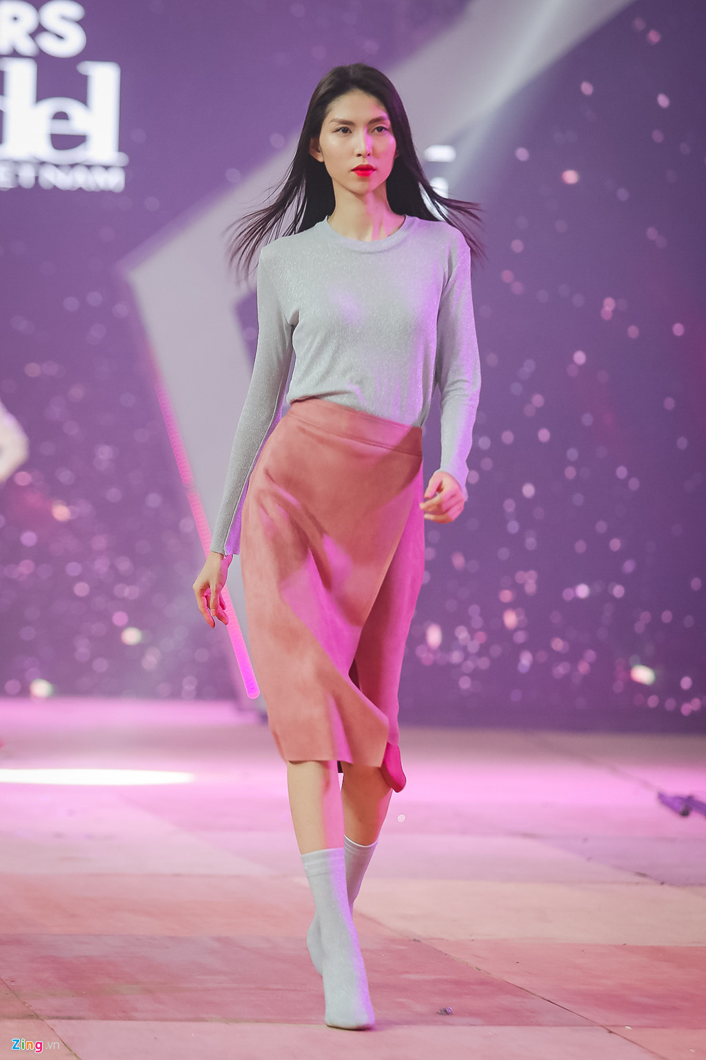 Hà Hồ và dàn mẫu Next Top Model tập luyện cho đêm chung kết - Hình 8