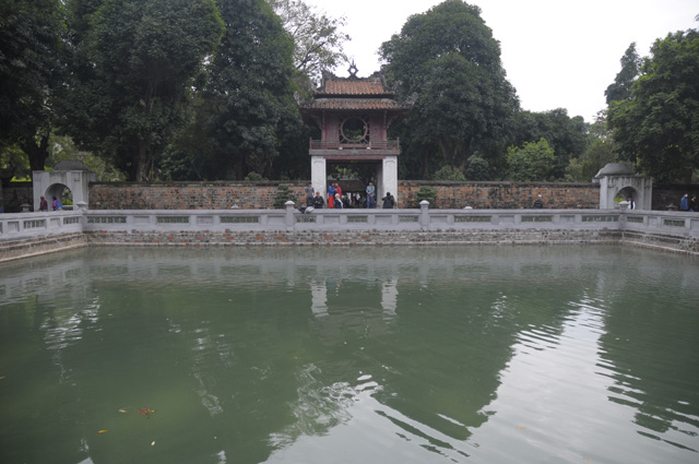 Ngỡ ngàng Giếng cổ trong Văn Miếu - Quốc Tử Giám khoác áo mới đón năm 2018 - Hình 1