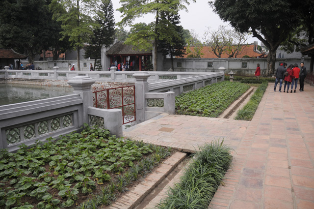 Ngỡ ngàng Giếng cổ trong Văn Miếu - Quốc Tử Giám khoác áo mới đón năm 2018 - Hình 5