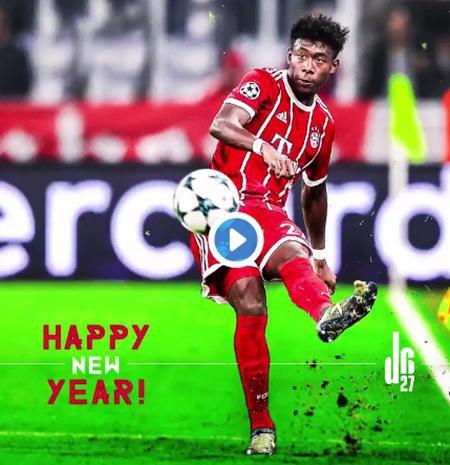 Siêu sao bóng đá thế giới chúc mừng năm mới 2018 - Hình 8