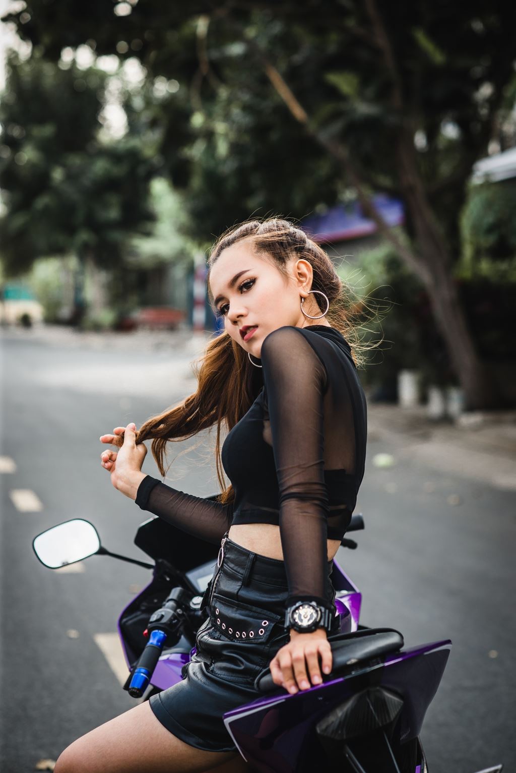 Bóng hồng Sài Thành đọ dáng Yamaha YZF-R15 Joker - Hình 5