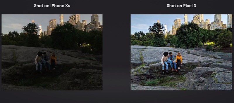 Google cho thấy camera đơn của Pixel 3 tốt hơn camera kép của iPhone Xs - Hình 1