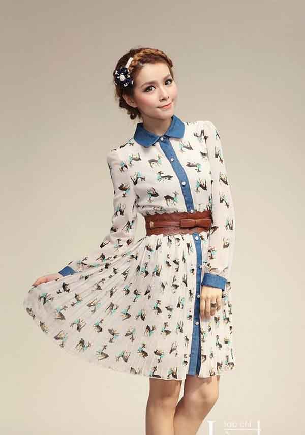 Váy trắng tay phồng xếp li cổ điển SOFIA DRESS  COQUI  Shopee Việt Nam