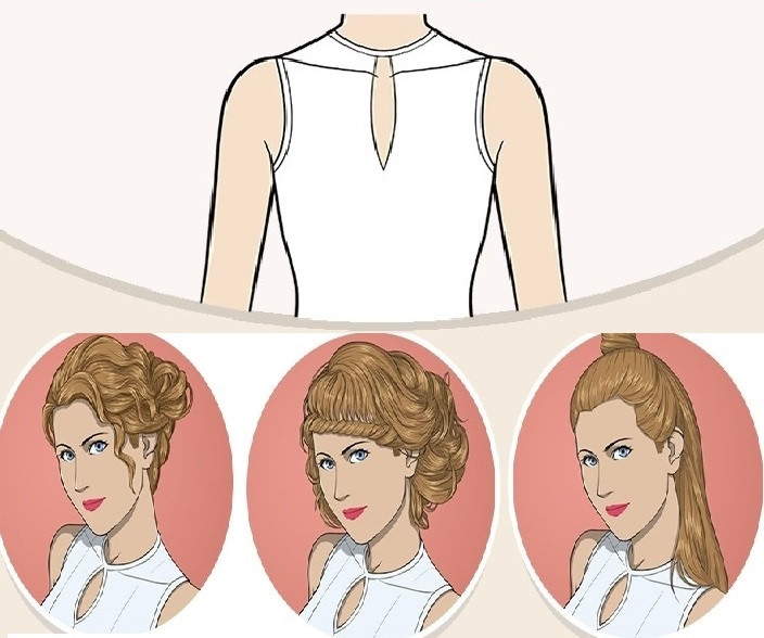 Chọn kiểu tóc phù hợp với 11 dáng cổ áo váy phổ biến - Thời trang ...
