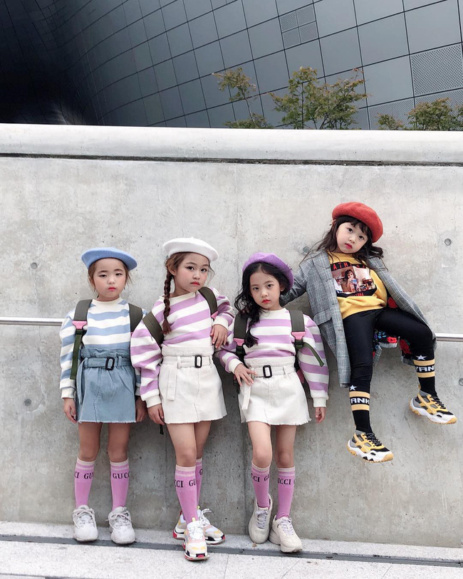 Cứ đến Seoul Fashion Week, dân tình chỉ ngóng trông street style vừa chất vừa yêu của những fashionista nhí này - Hình 4