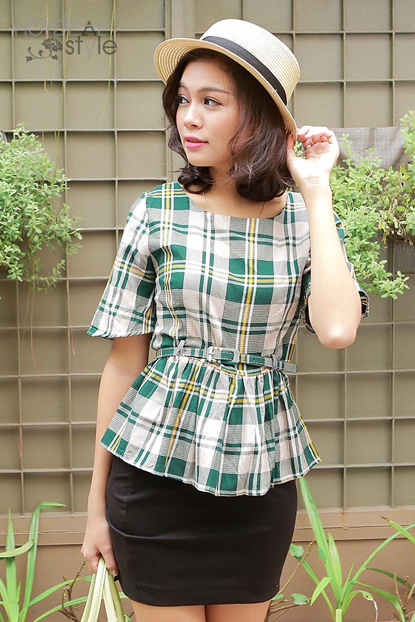 2 dáng áo peplum đẹp giúp nàng béo bụng che khuyết điểm mùa thu - Hình 8