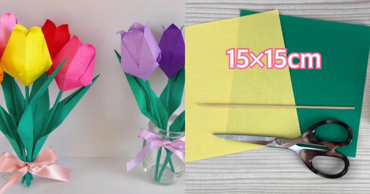 7+ Cách làm hoa bằng giấy đơn giản nhất mà cực đẹp và độc đáo