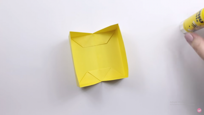 Cách gấp hộp giấy Origami nhiều ngăn đựng phụ kiện - Hình 13