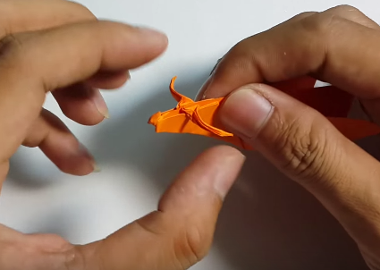 Cách xếp con trâu bằng giấy theo phong cách origami - Hình 4
