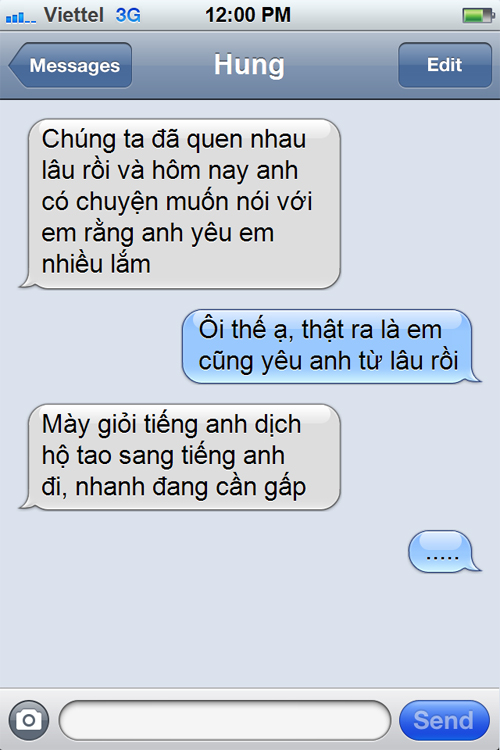 Những tin nhắn điện thoại hài hước nhất troll cho người yêu, bạn bè - Lạ vui  - Việt Giải Trí